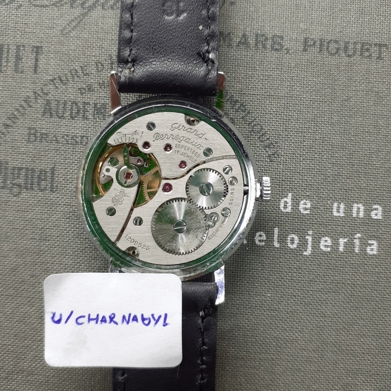 WTS Girard Perregaux Kamasutra Case Size 34mm Manual Movement