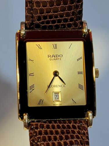 稼働】 RADO FLORENCE 160.3440.2 スクエア 腕時計 稼働】 RADO