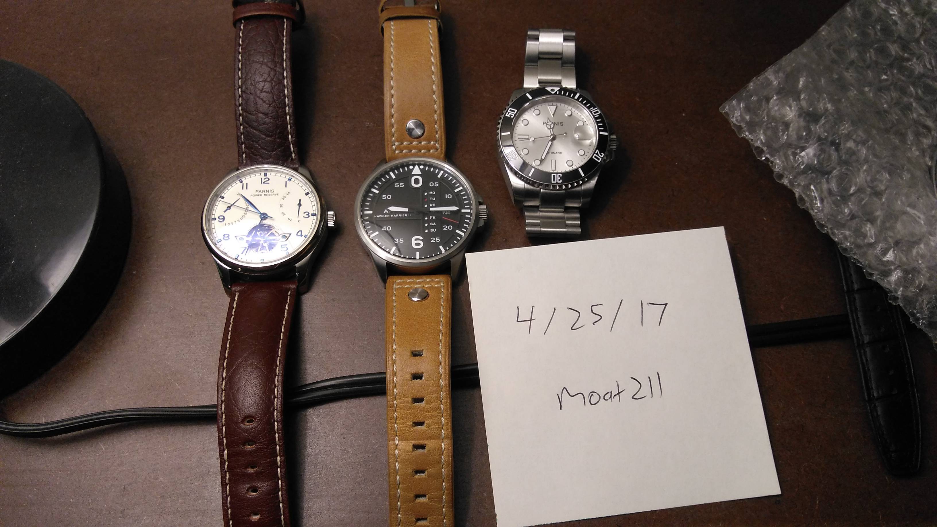 WTS Parnis Submariner Homage WatchCharts Marketplace