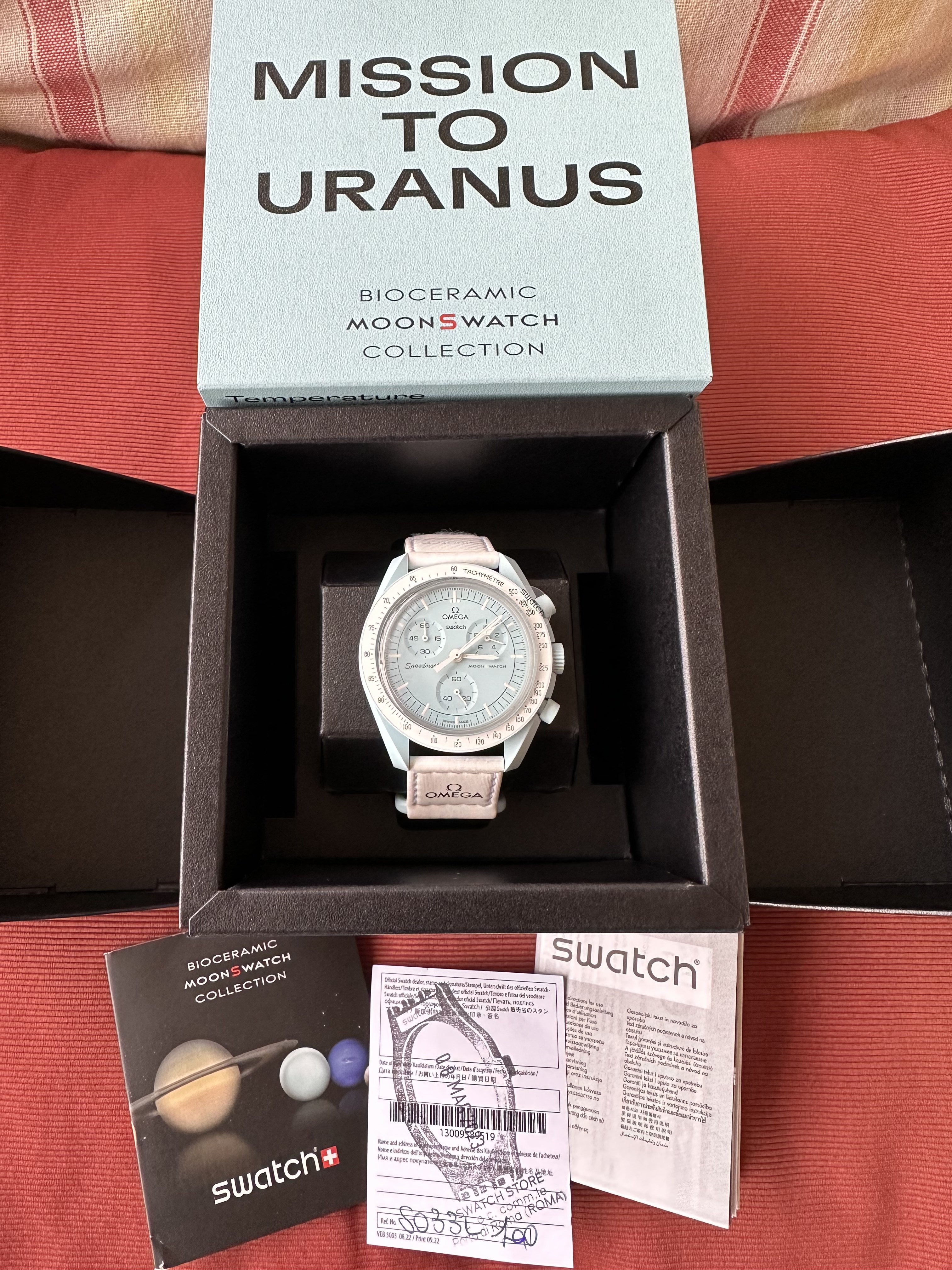 310 USD] [WTS] Omega x Swatch Bioceramic MoonSwatch Mission to