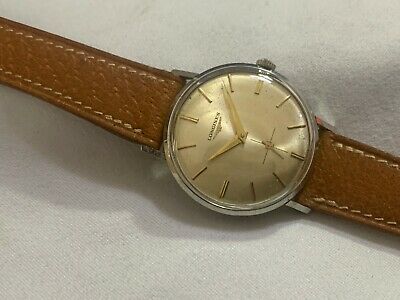 Longines solo tempo in acciaio inox vintage del 1963 car man cal