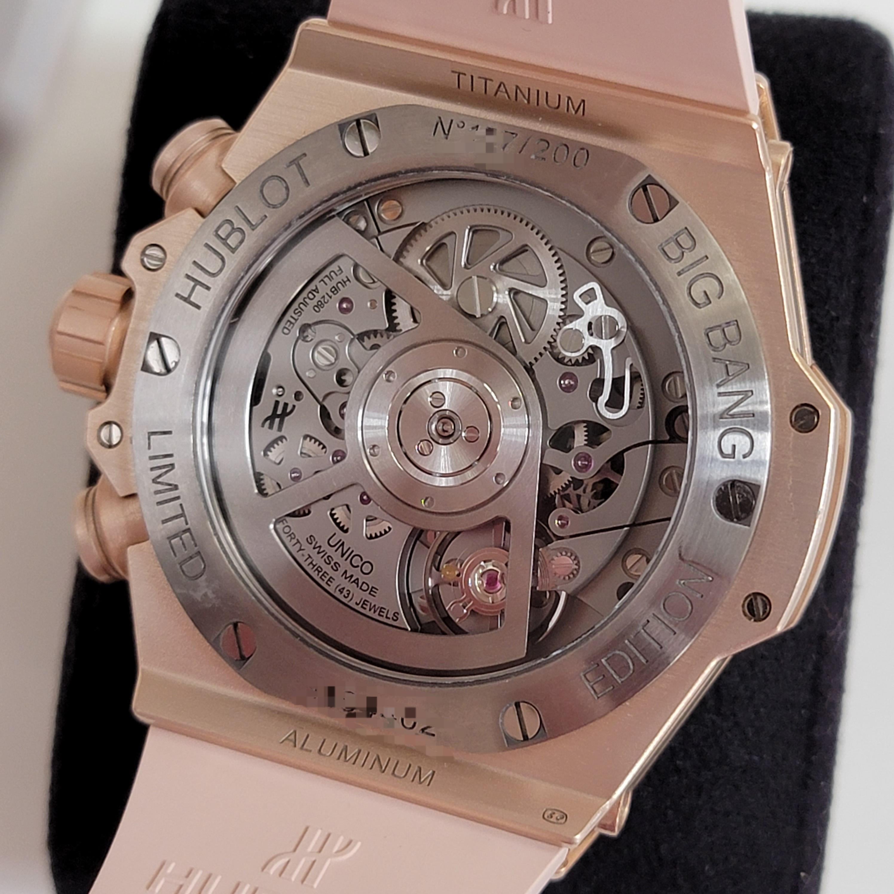 Hublot millennial online pink