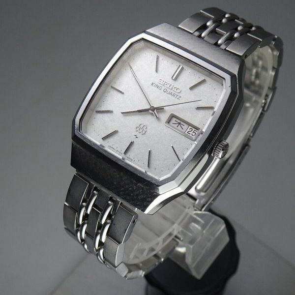 Vintage 1979 JAPAN SEIKO KING TWIN-QUARTZ 9723-5010 2Jewels Quartz ...