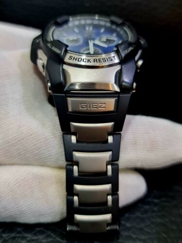 CASIO G SHOCK Giez GS 1000J-2A Blue with Two tones bracelet upgraded ???? |  WatchCharts Marketplace