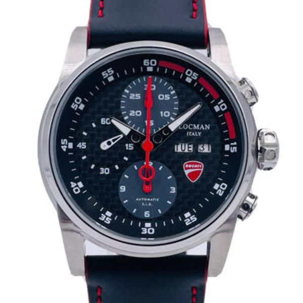 Ducati Orologio Uomo Analogico Al Quarzo – Quadrante Grigio (caffè), Cinturino Pelle, Forma Tonneau – 50m防水, DTWGI0001105 - 4