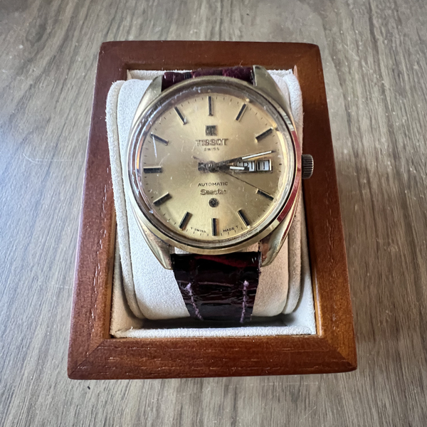 Tissot Seastar Day Date Automatic Gents Vintage Watch 1970s 99p Start — free download