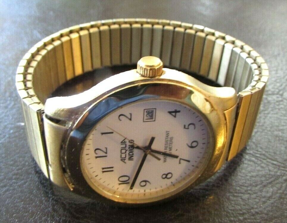 acqua indiglo watch wr30m