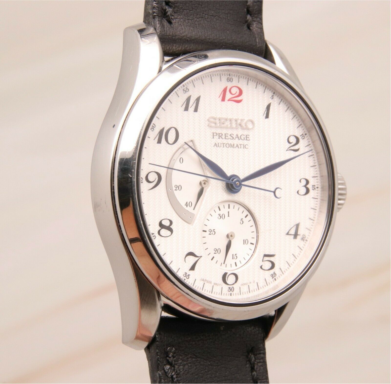 Seiko Presage SPB059J1 Power Reserve 6R27-00J0 Red Men