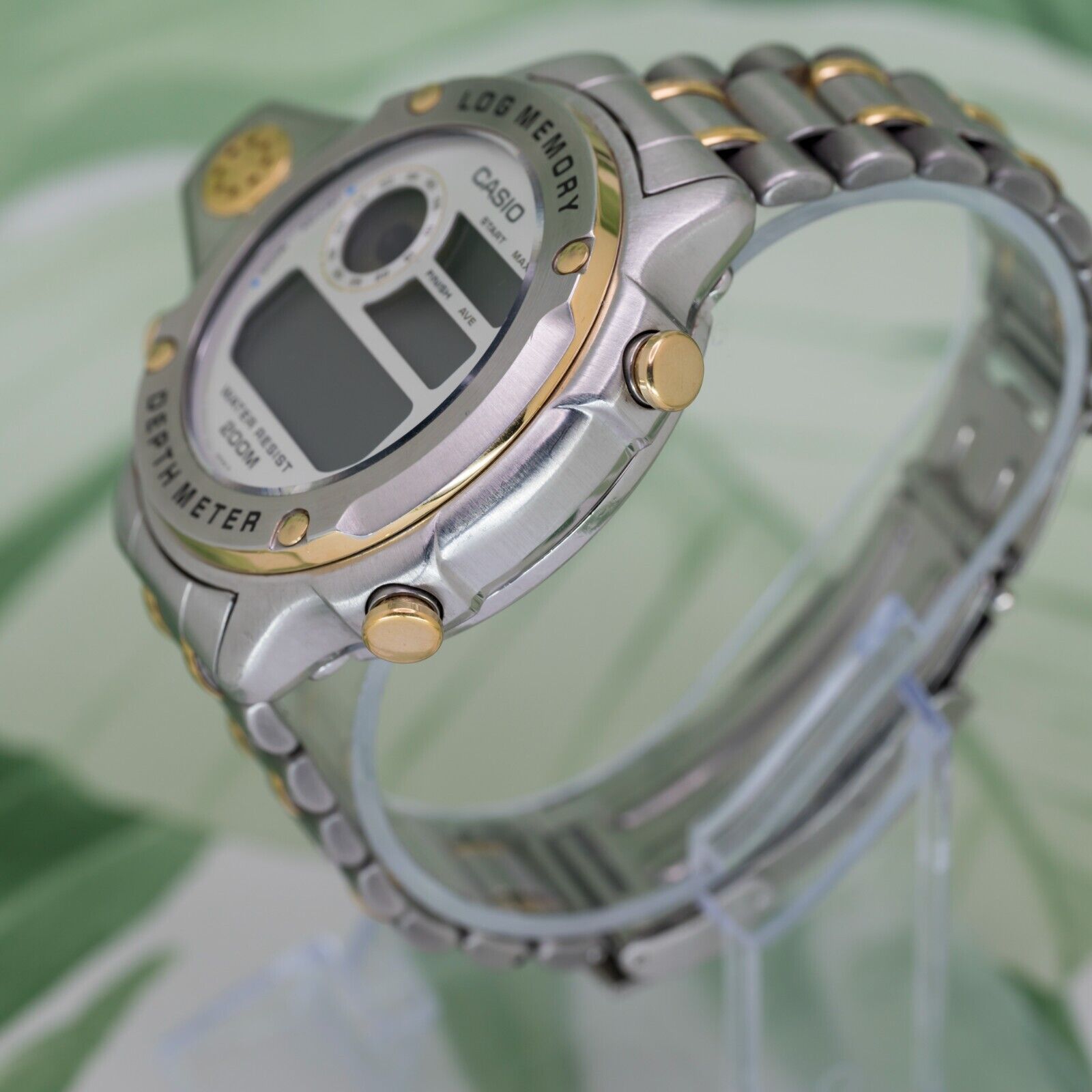 1990 CASIO DEP-500 DEPTH METER WR 200M VINTAGE DIGITAL WATCH