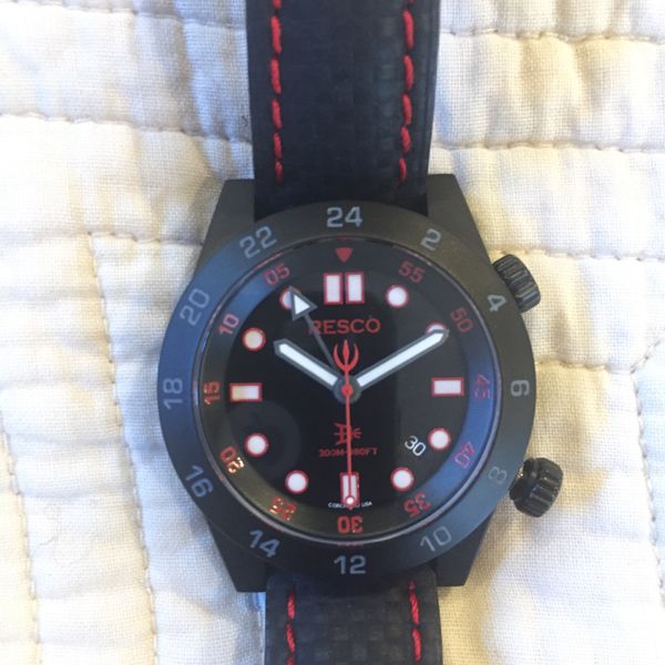 RESCO Instruments Limited Edition RED CIRCLE GMT for sale all B&P