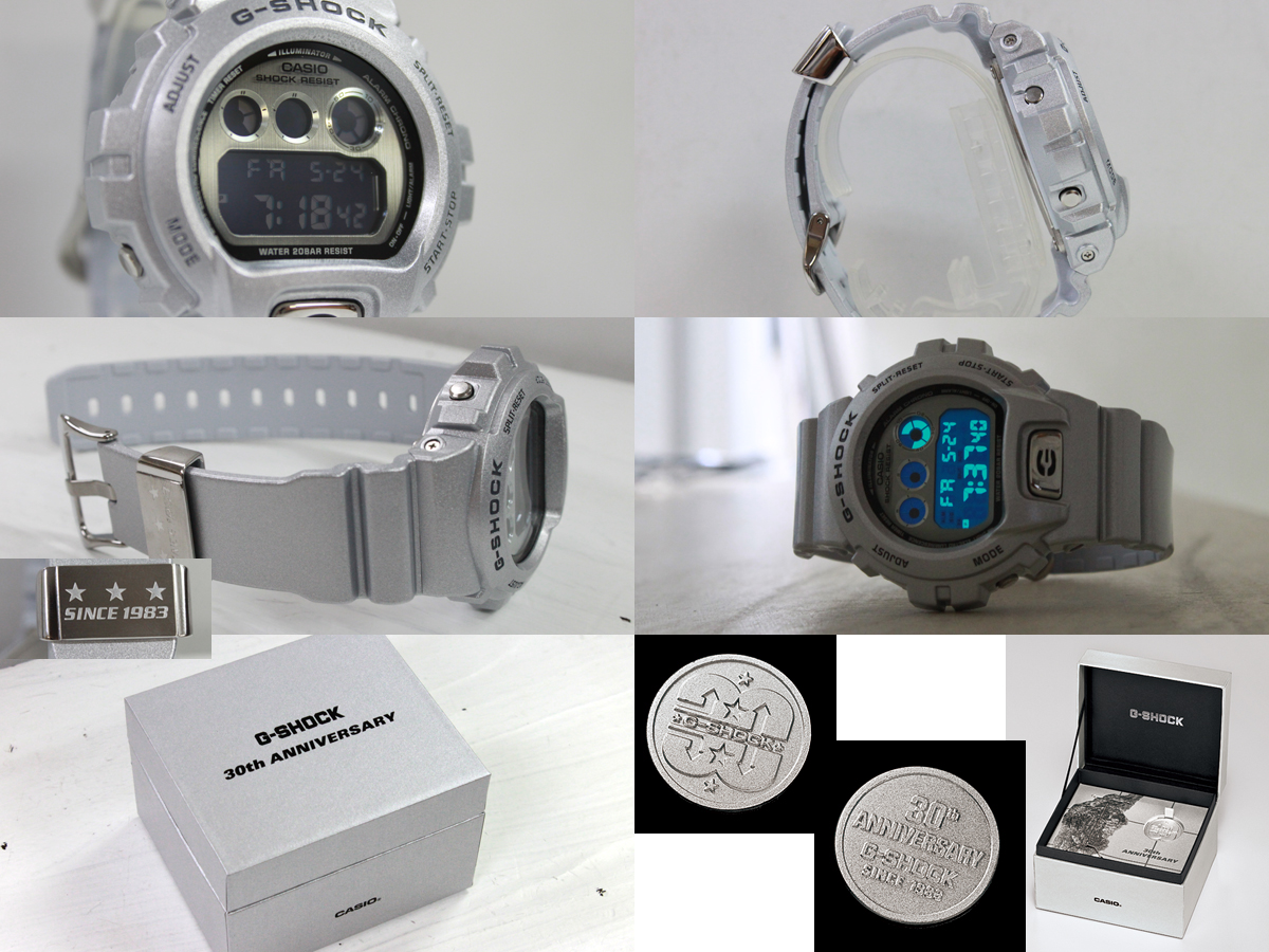 FS: NEW/NIB Casio G-Shock Limited 30th Anniversary Silver Watch