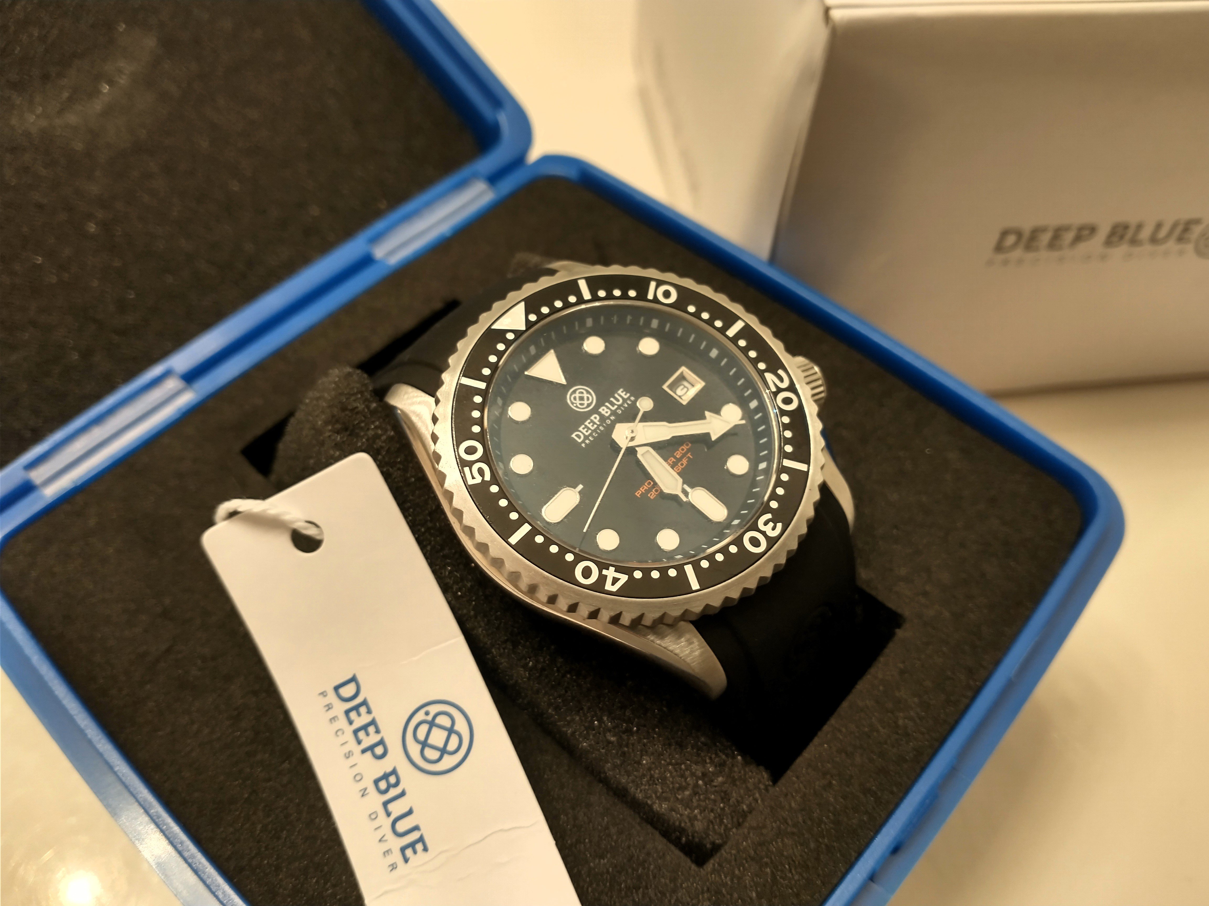 FS: Deep Blue Pro Diver 200 Quartz with Black Dial [$95 USD