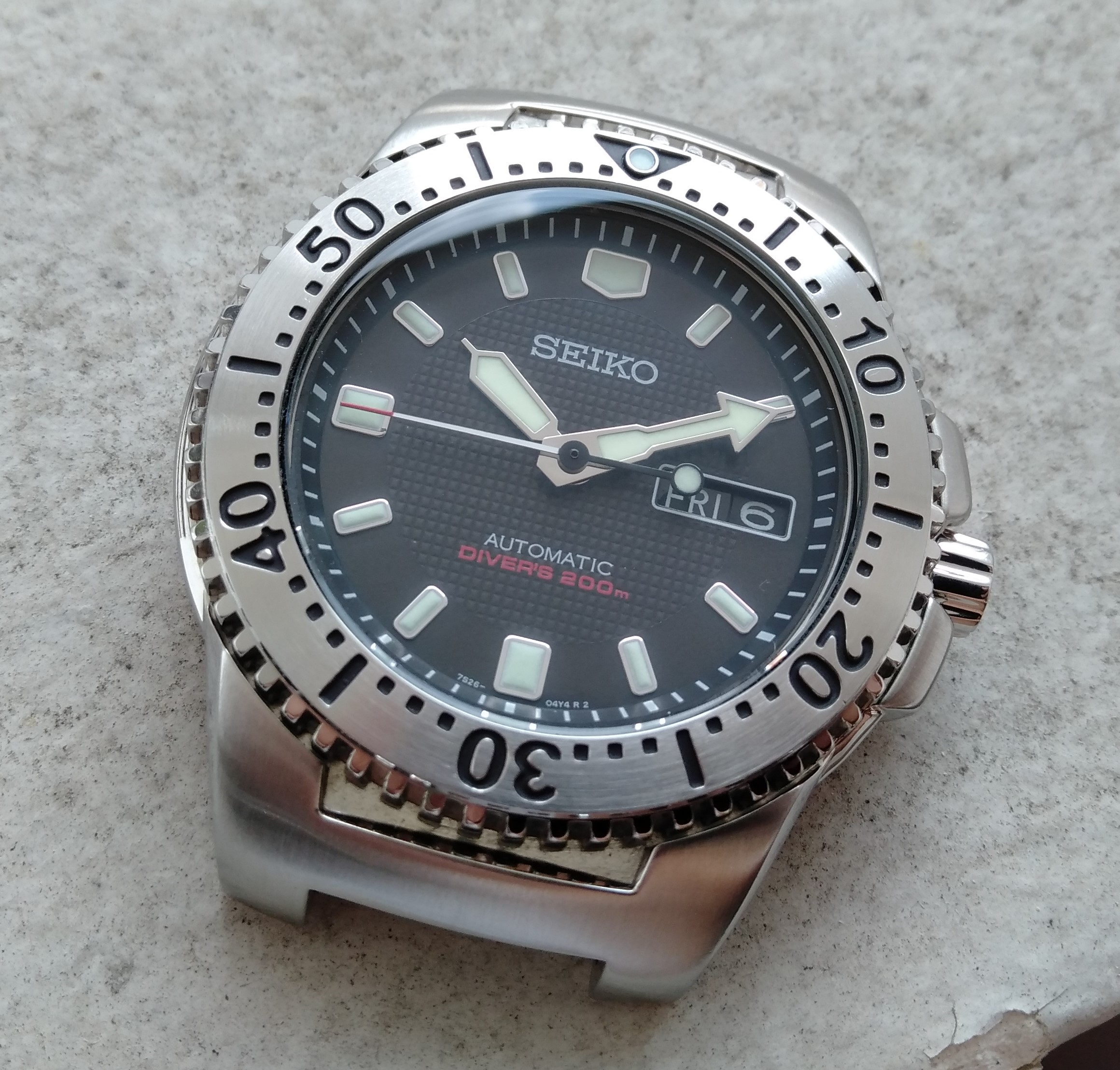 FS: Seiko SKXA49 'Black Knight' Automatic Diver Watch | WatchCharts