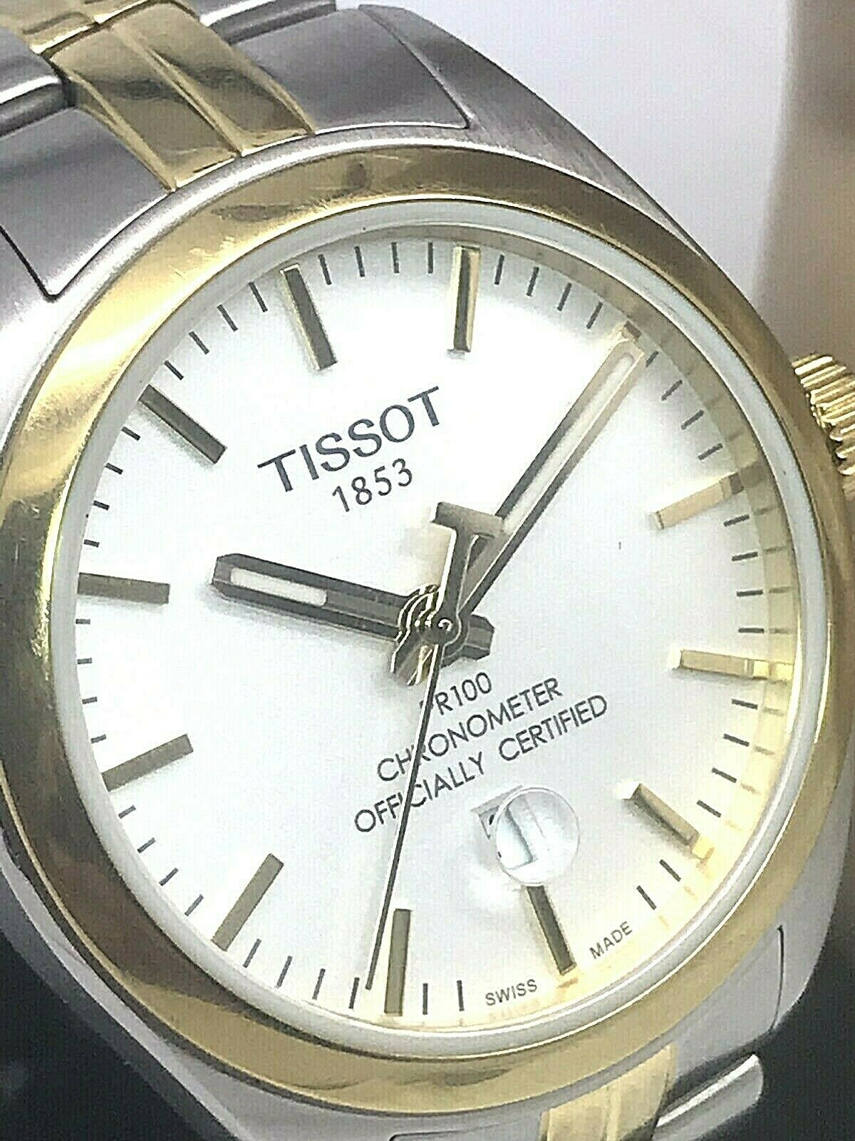 Tissot PR 100 Women s Watch Swiss Quartz Two Tone Stainless Steel