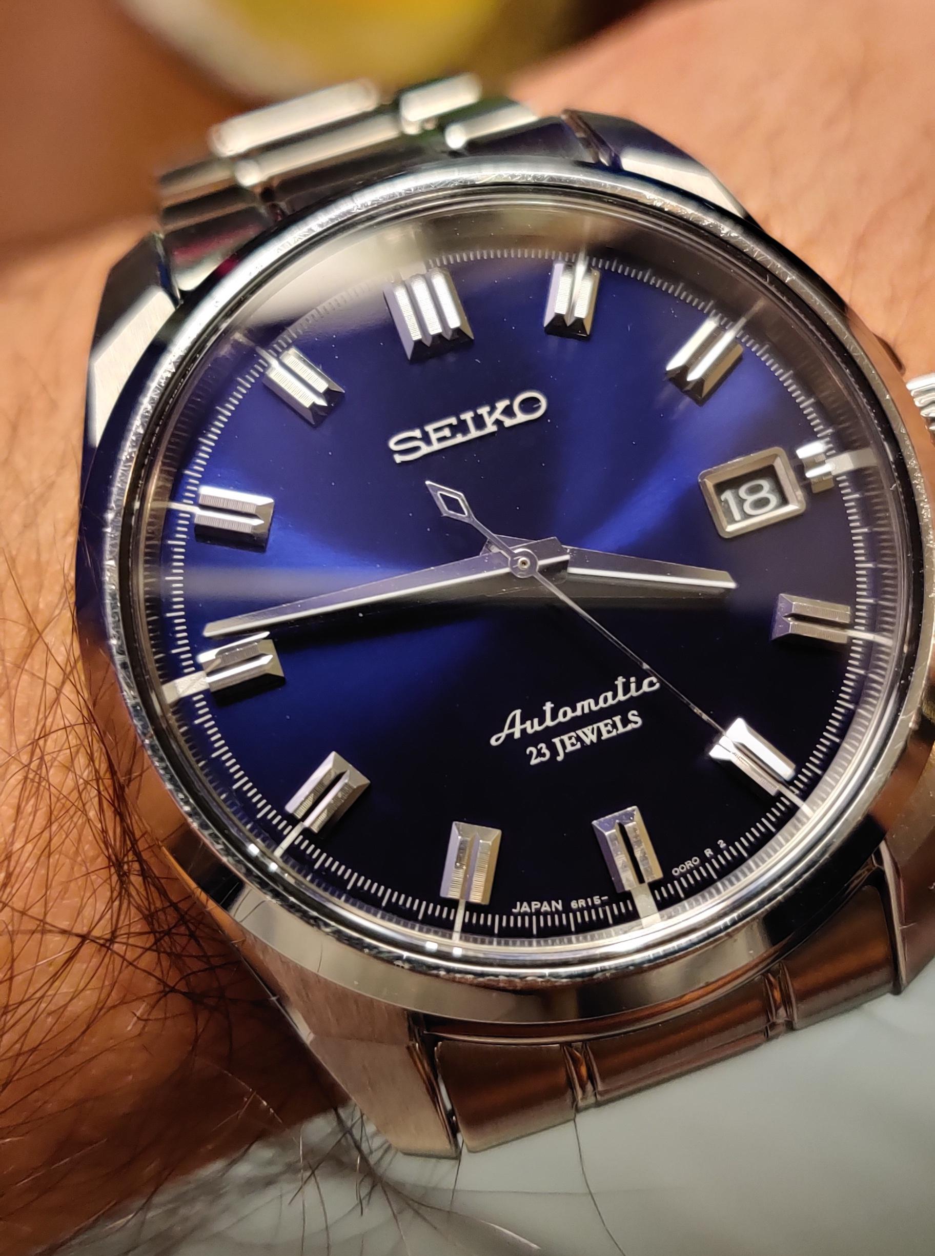 WTS] Seiko SARB045, rare SARB with a blue dial! $450 | WatchCharts