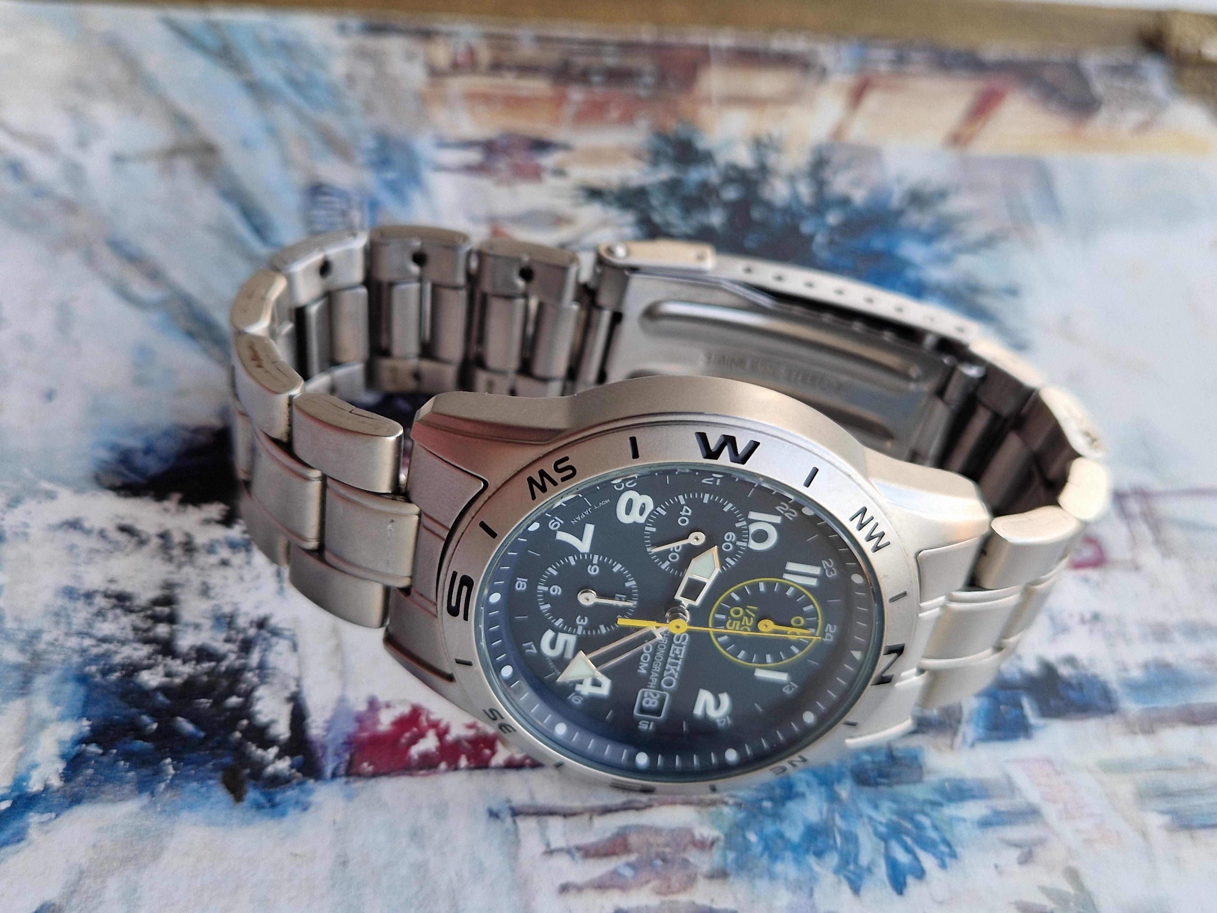 Seiko on sale military chrono