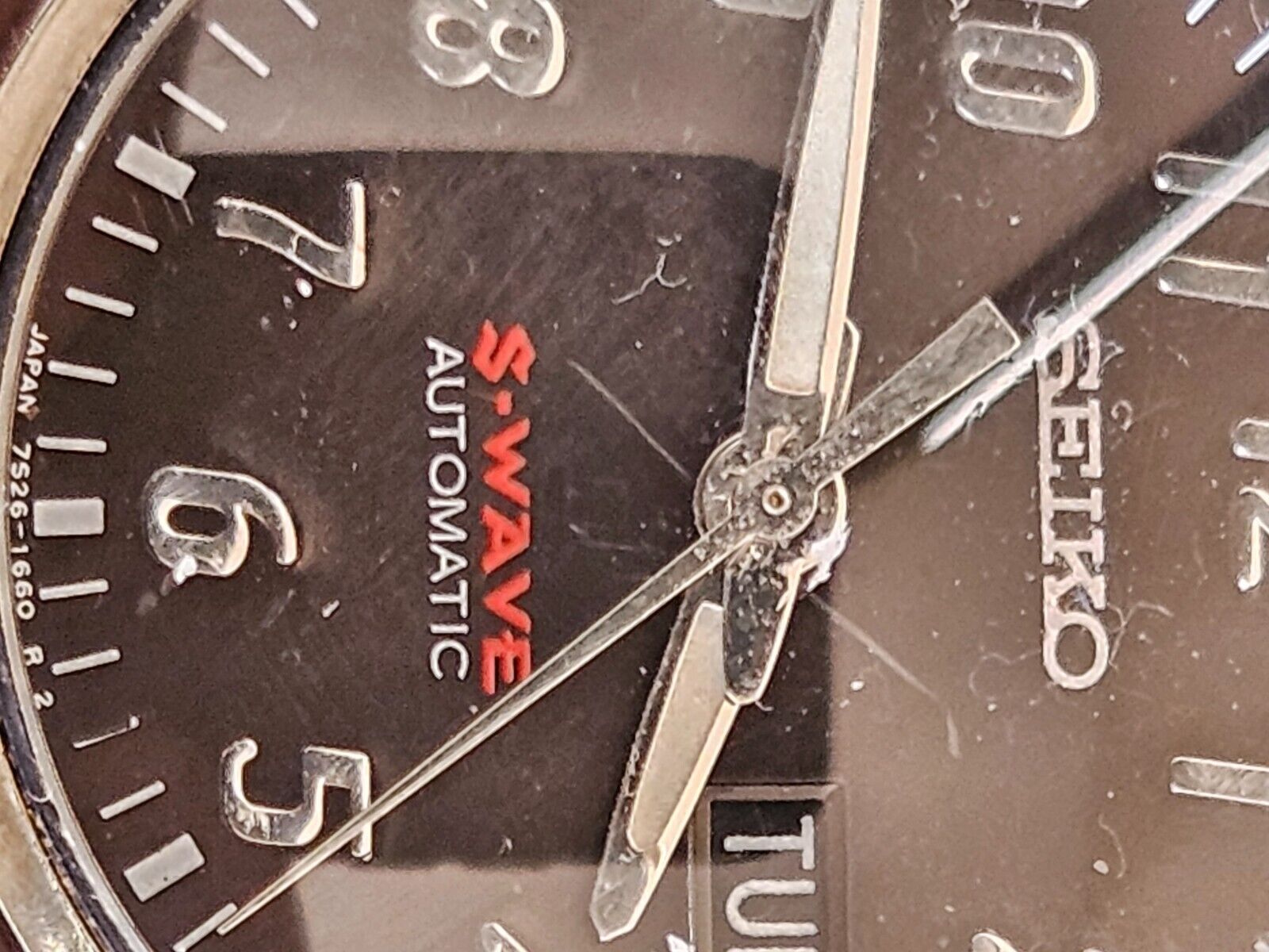 Vintage SEIKO “S-WAVE” 7S26-0220 LIMITED EDITION NON-RUNNING