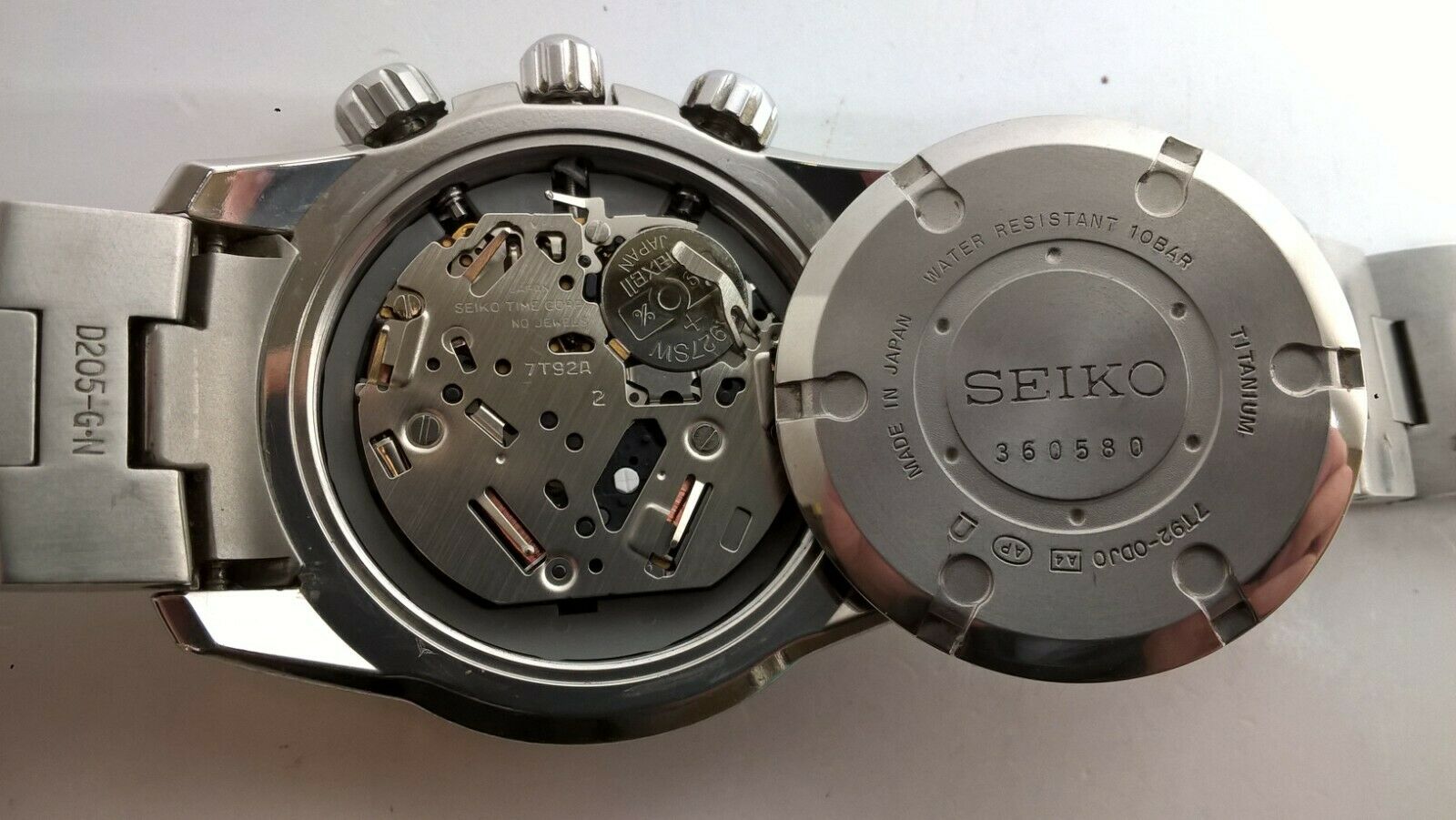 Rare Seiko Prospex SBDQ007 7T92 0DJ0 Diashield Titanium MAG Resist