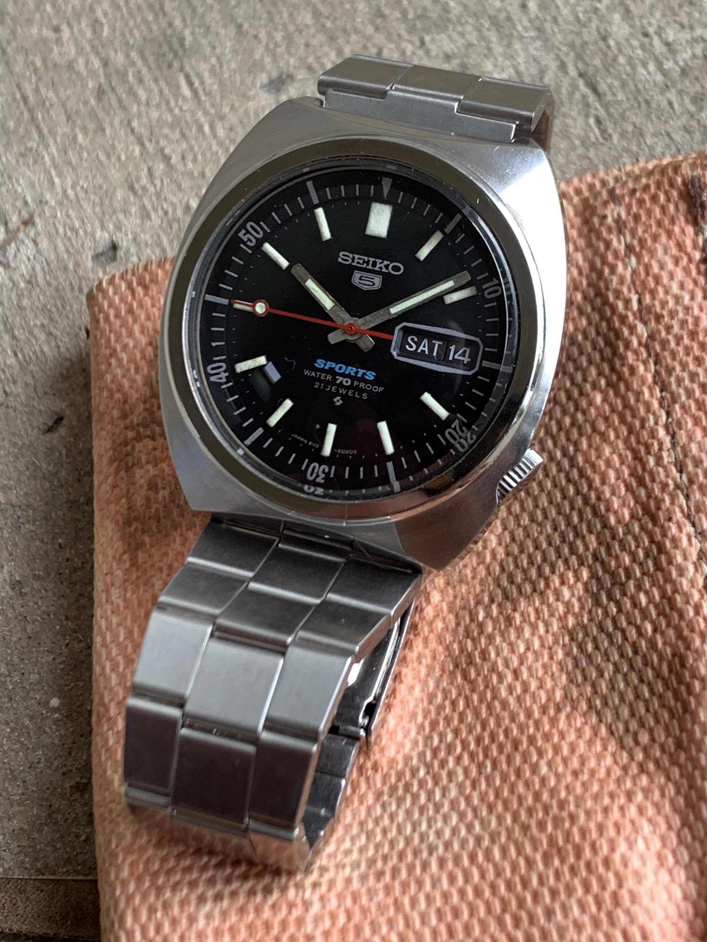 WTS] Beautiful Vintage Seiko 5 Sports 6119-6020 | WatchCharts