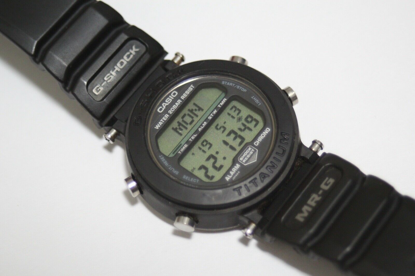 WATCH CASIO G-SHOCK MR-G TITANIUM 1556 MGR-1 WRIST HAND WATCH