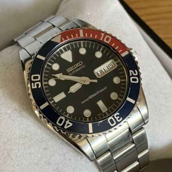 SEIKO SKX023 7S26-0050 Automatic Divers Watch - 1996