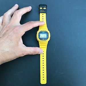 Very Rare & Vintage 1987 CASIO G-Shock DW-5600C-9BV (691) Yellow