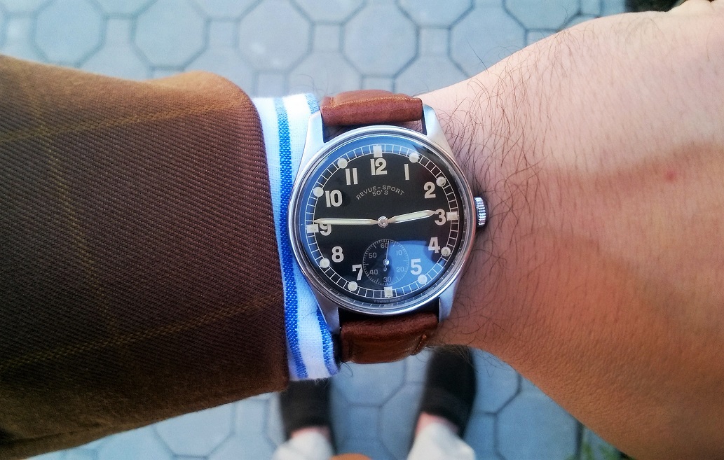 fs Revue Thommen Revue-Sport 50's Field Watch Limited Edition