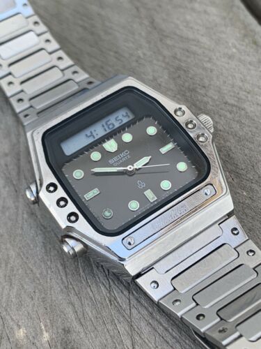 Rare 1981 Vintage JDM Seiko H357-5140 “SilverWave” Quartz