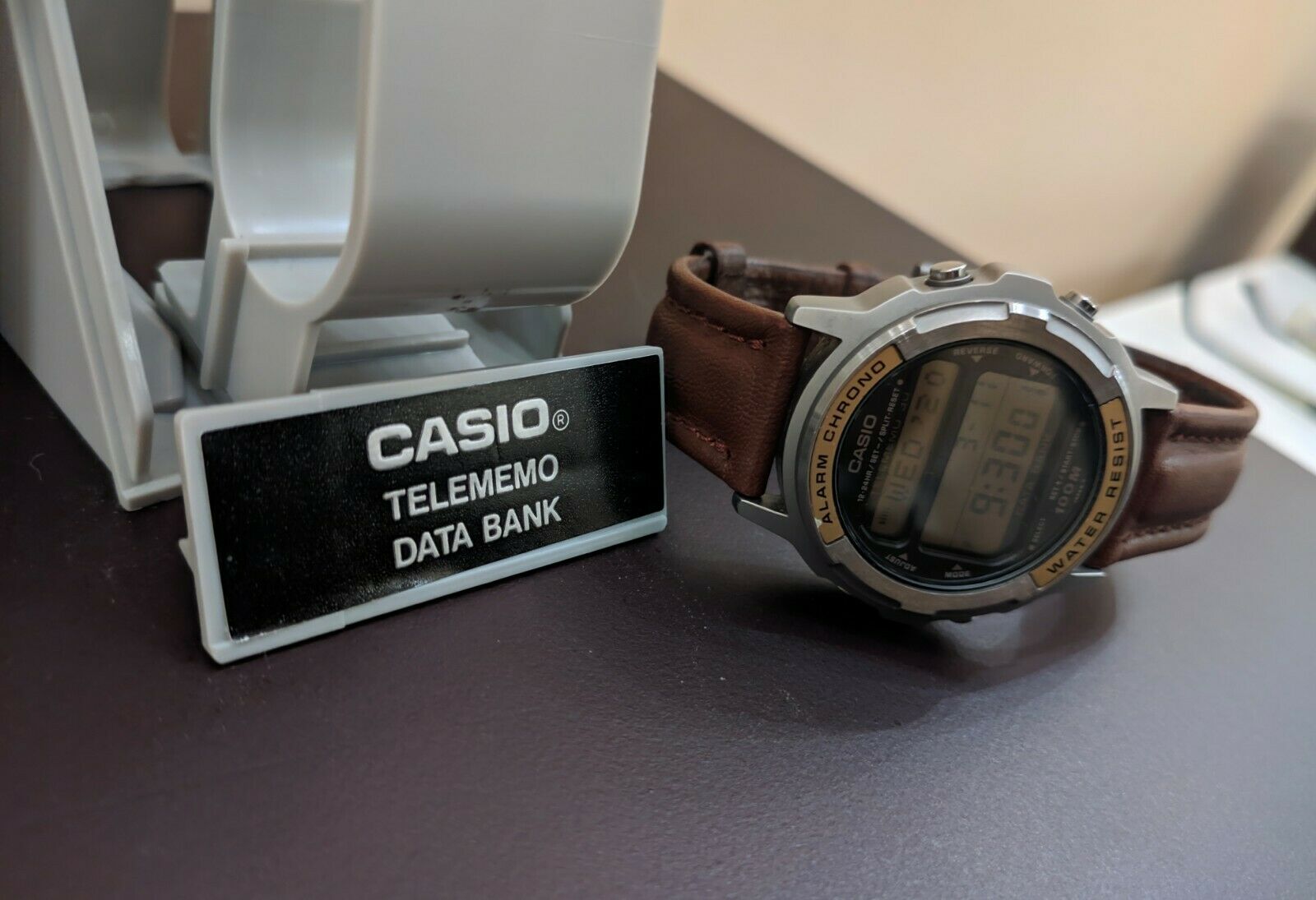 CASIO DBW-320 TELEMEMO DATA BANK QW.838 JAPAN, OVP / BOXED 1991