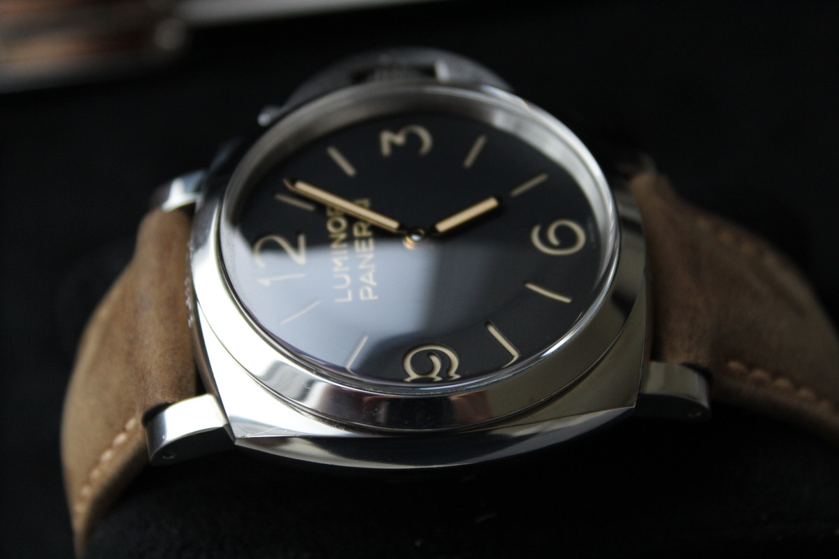 FS Panerai Luminor PAM 372 1950 3 Days 47mm w Boxes Extras