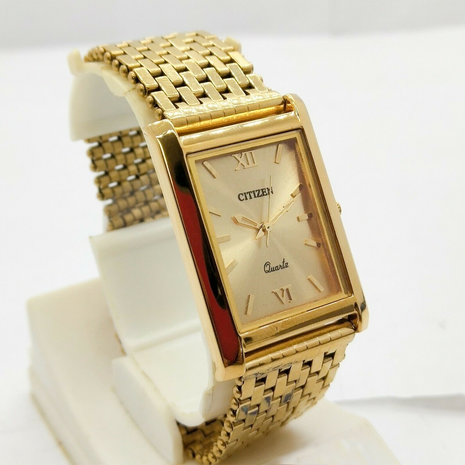 Citizen gold plated on sale watch