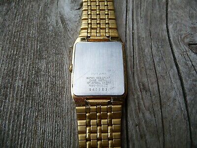 SEIKO 7N29 5B29 Mens Date Gold Tone Analog Watch WatchCharts