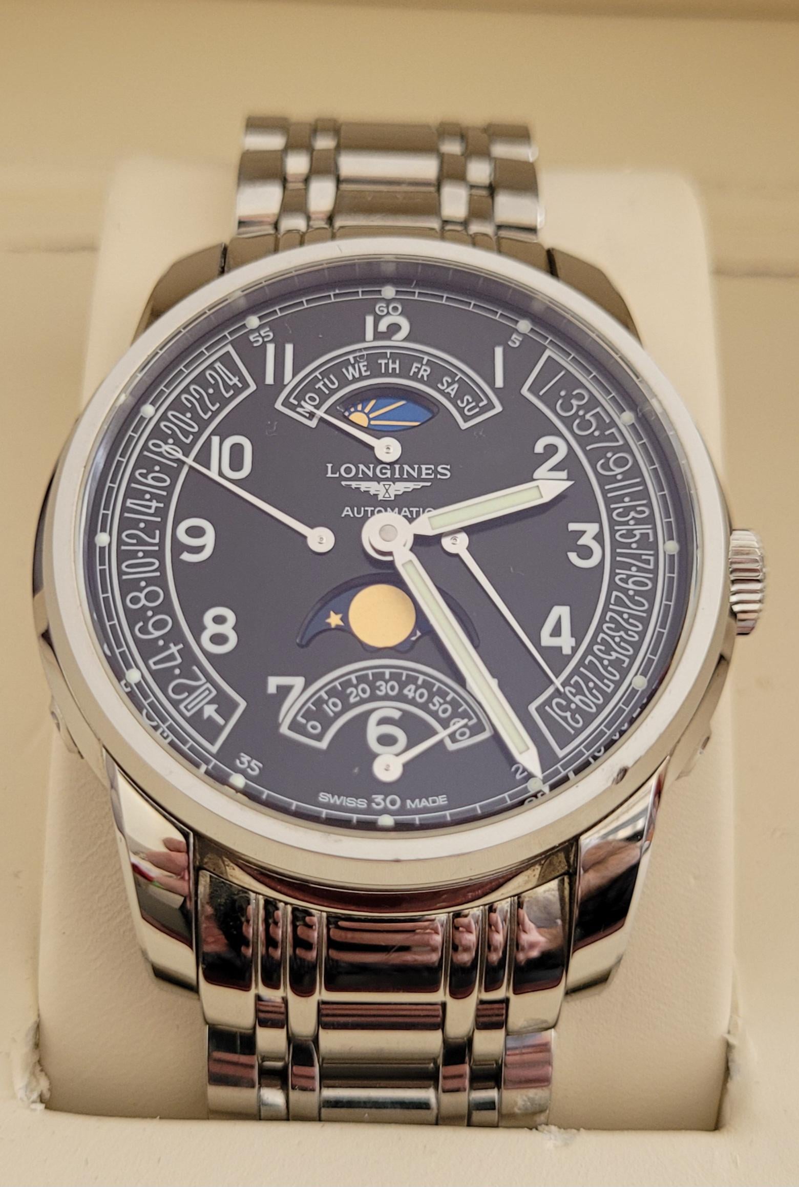 WTS Longines The Saint Imier retrograde L2.764.4.53.6 1 900