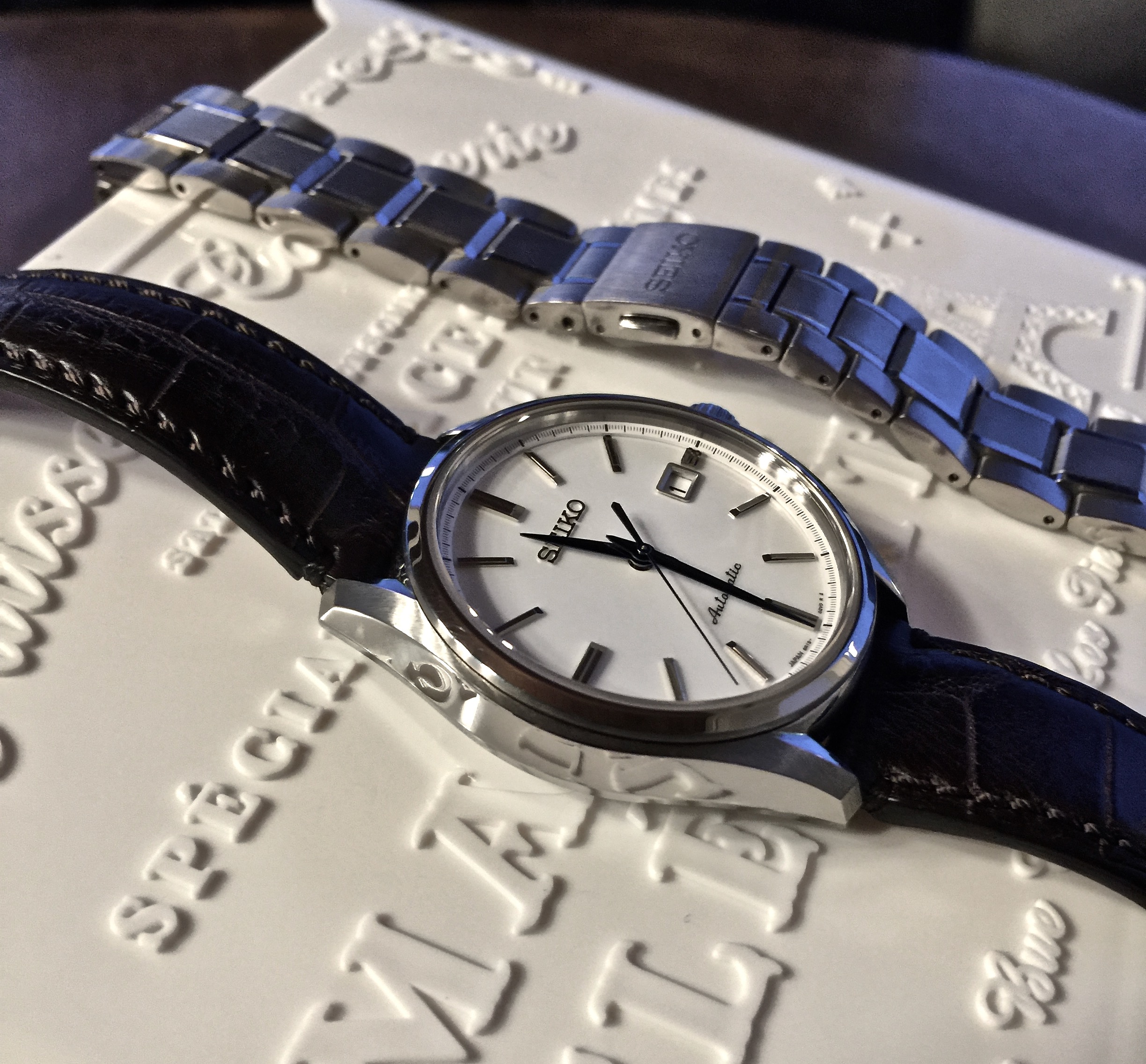 For Sale : Seiko SARX033 with Genuine Alligator Strap $750 Shipped