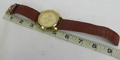 Tissot 1853 T035.407.11.011.00K Gold Tone Chronometer Watch W