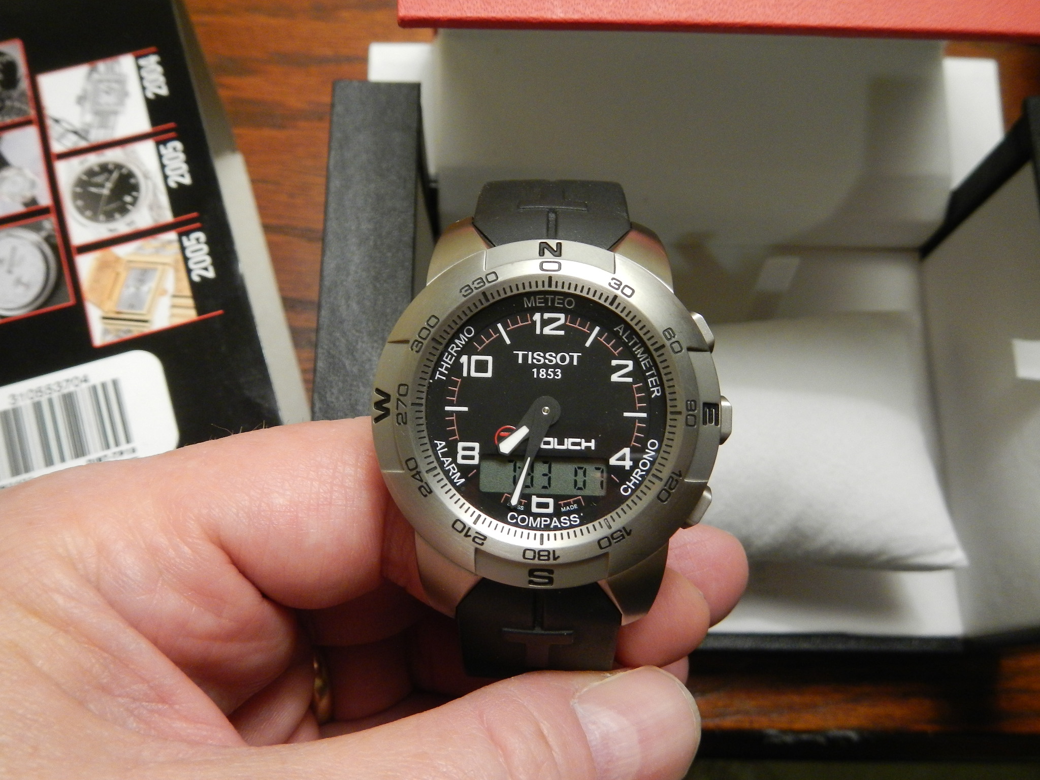 tissot touch titanium manual