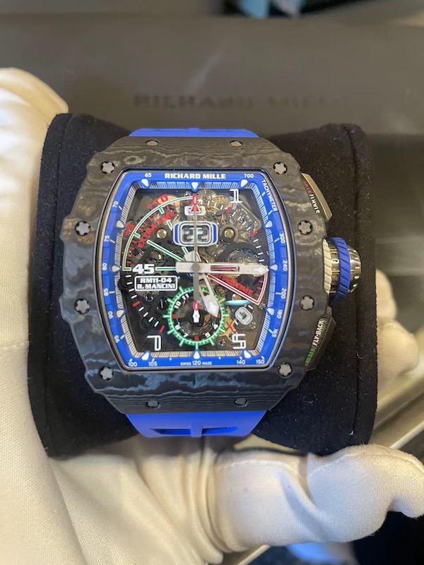 Fs New unworn 2021 richard mille rm11 04 mancini blue