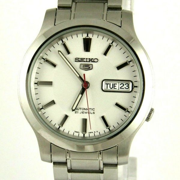 Seiko Men's SNK789 Seiko 5 Automatic Stainless Steel Watch | WatchCharts