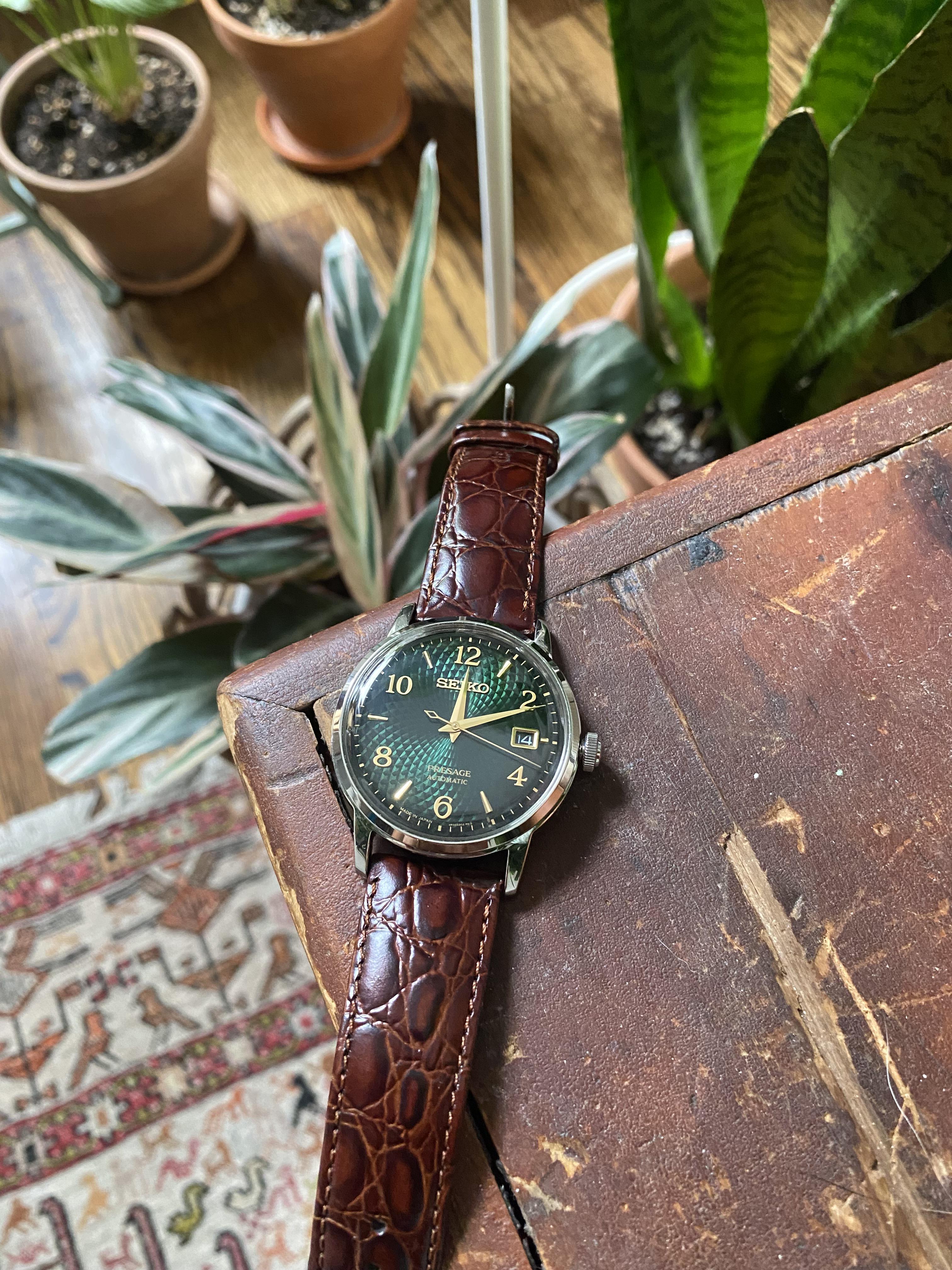 WTS] Seiko SRPE45 Cocktail Time “Mojito” w/extra strap