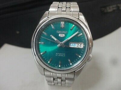 Japan 2004 SEIKO Automatic watch SEIKO 5 21J 7S26 01V0 Spanish