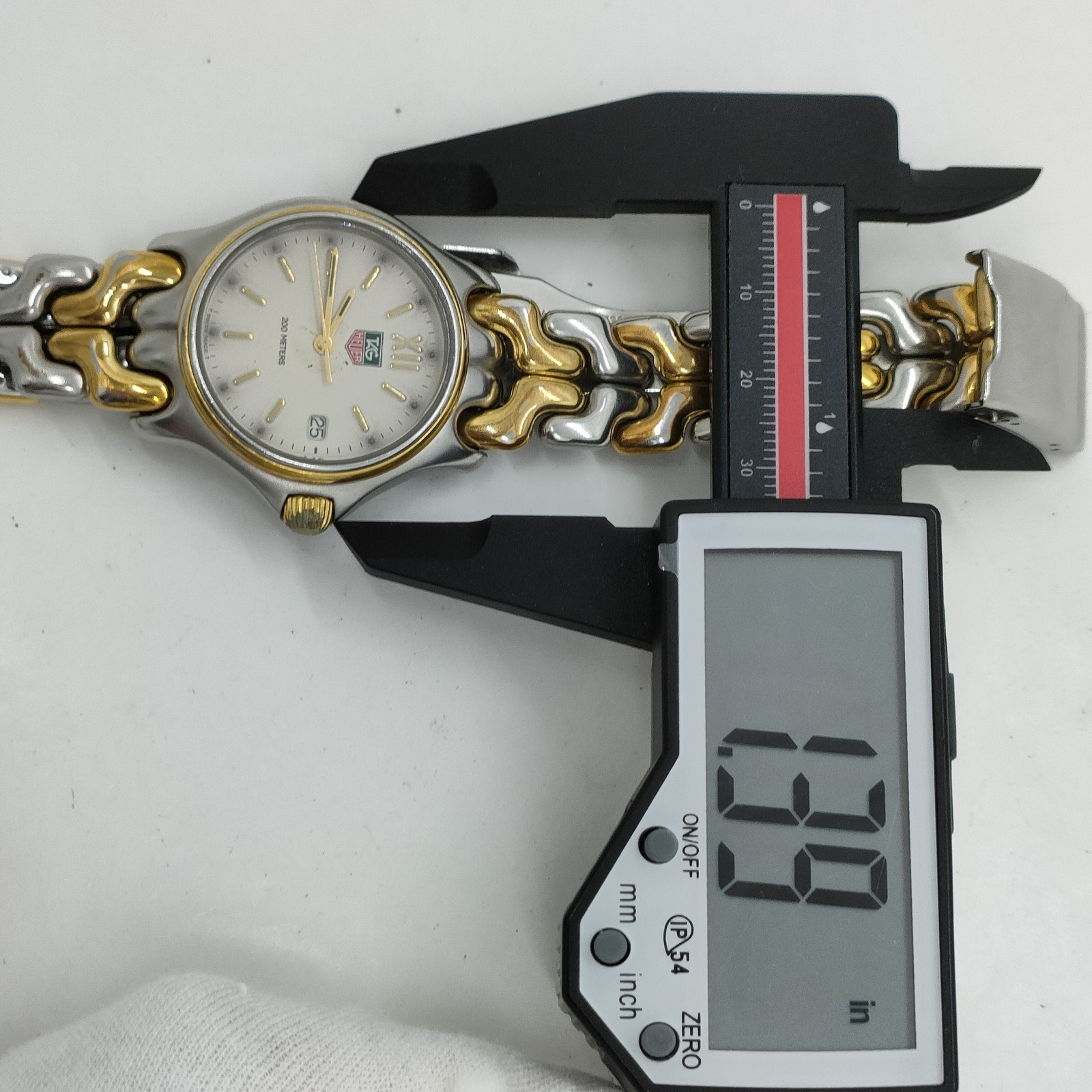 Tag Heuer Watch S05.013M 35mm Women's Whites X Gold 1924772
