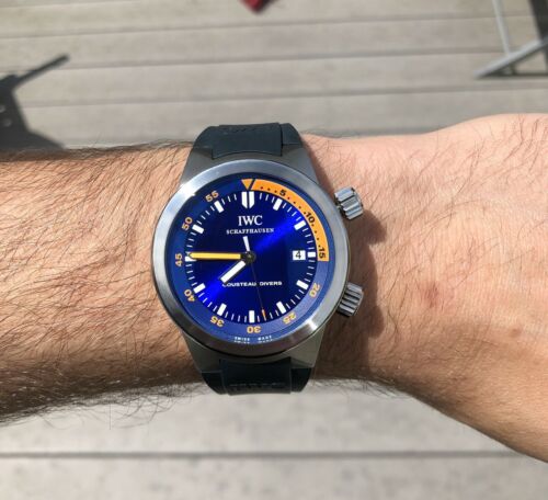 iwc jacques cousteau divers watch