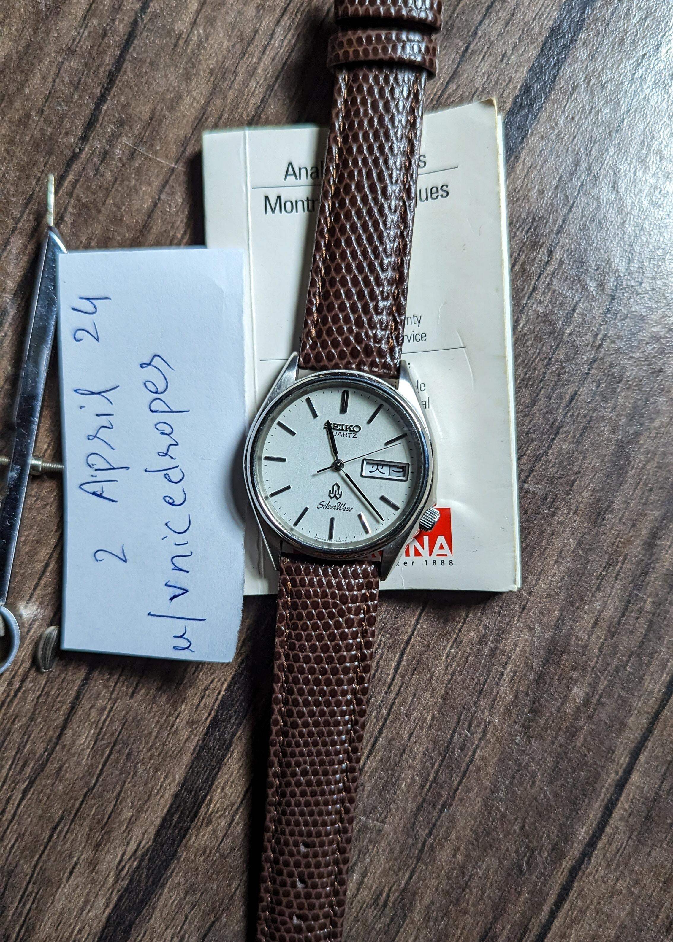 セイコー SEIKO シルバーウェーブ メンズ 腕時計 8229-7030