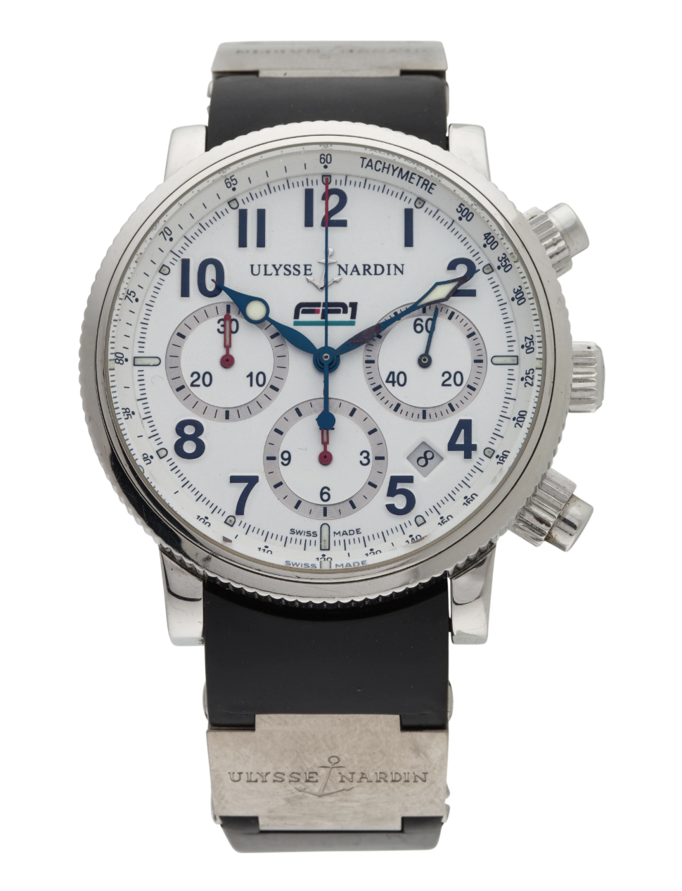 Ulysse Nardin Marine FP1 CHRONOGRAPH STEEL 40MM LTD ED WatchCharts