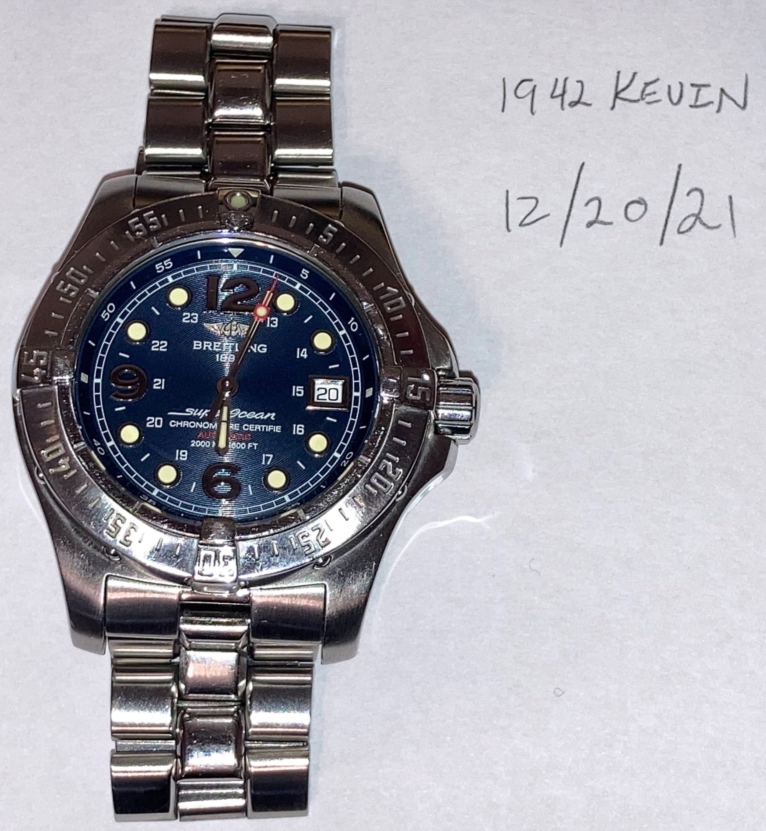 Breitling deals superocean 2006