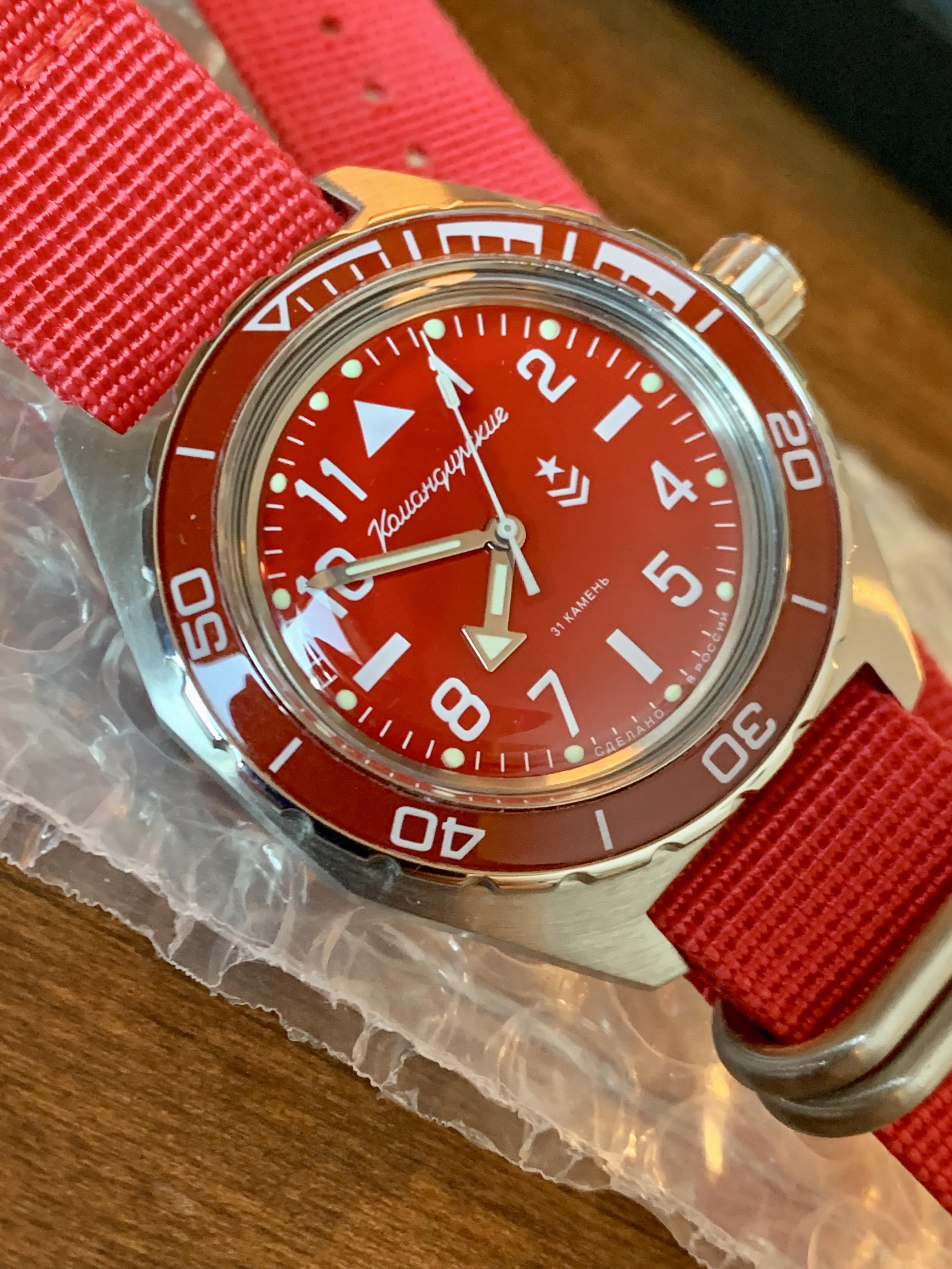 Vostok komandirskie clearance 650840