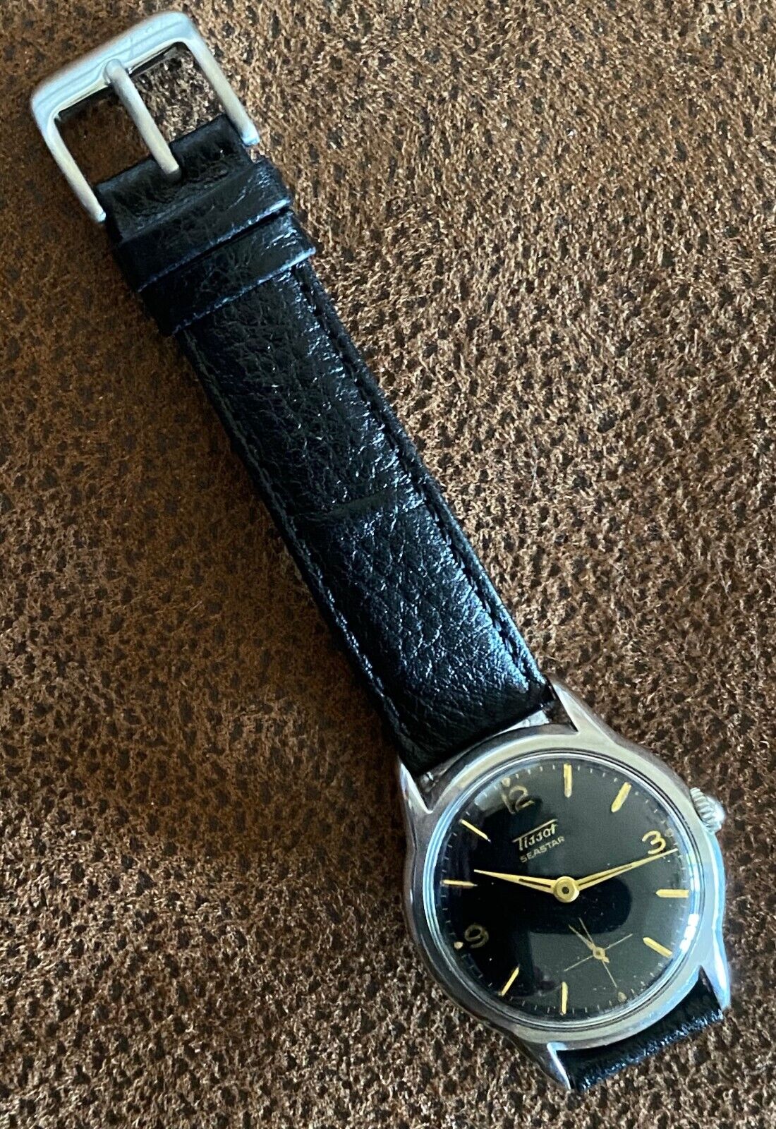 Vintage 1957 Tissot Seastar wrist watch high grade Calibre 27 B