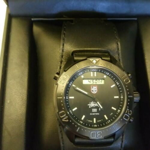 STUSSY LUMINOX Wrist Watch 25th Anniversary Limited Edition!!Rare STUSSY LUMINOX Wrist Watch 25th Anniversary Limited Edition!!Rare