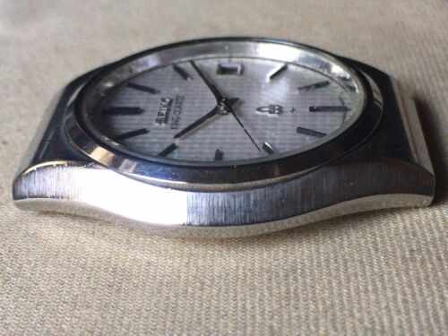 Vintage SEIKO Quartz Watch/ KING QUARTZ 5855-8000 SS 1977
