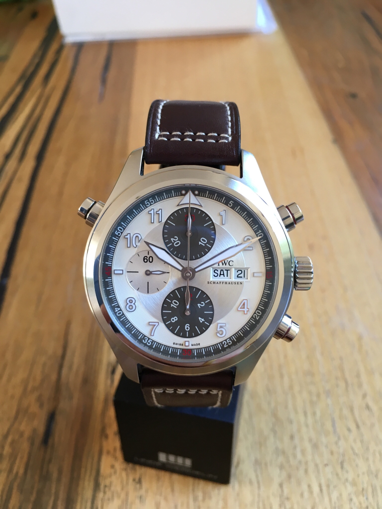 IWC Spitfire Doppel Chronograph 3718 06 WatchCharts